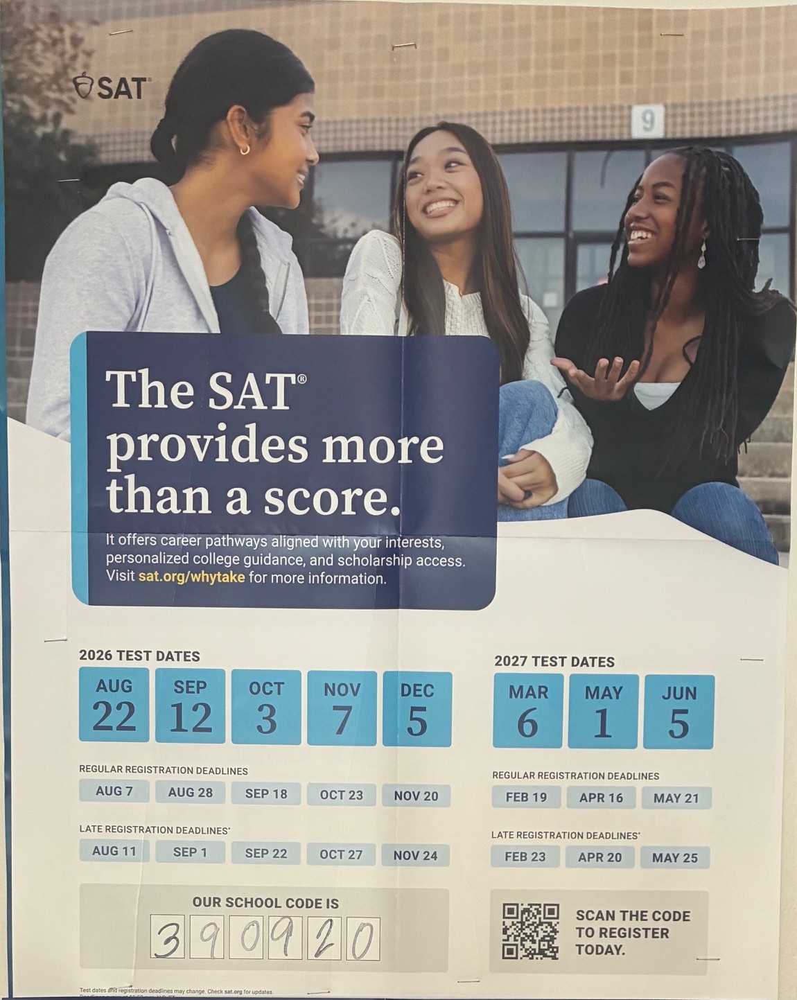2026-2027 SAT DATES